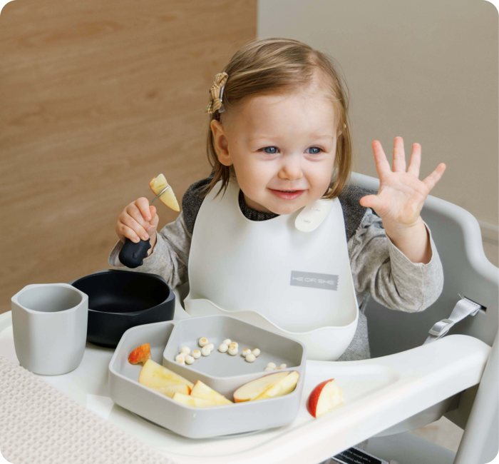 plates that suction to table